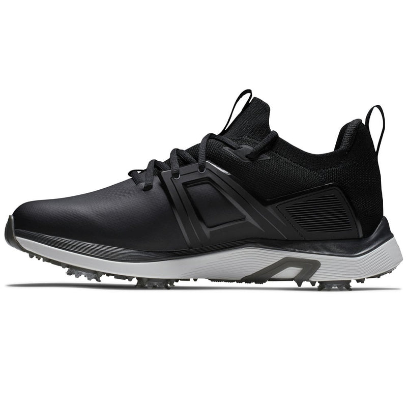 FootJoy Hyperflex Waterproof Spiked Shoes - Black/White/Grey