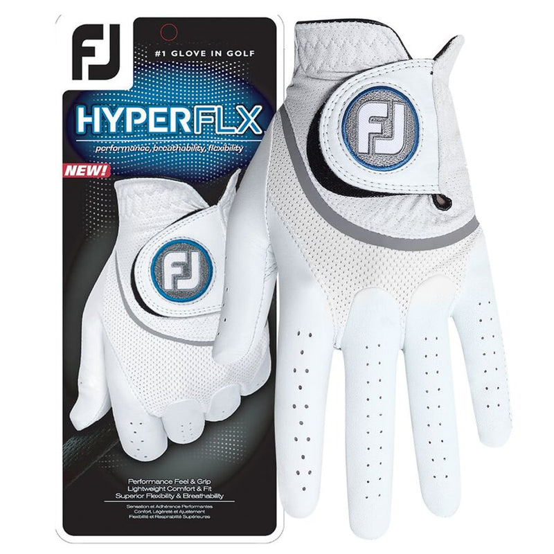 FootJoy HyperFLX Golf Glove - White