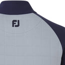 FootJoy Jacquard Chill-Out XP 1/2 Zip Pullover - Grey/Navy
