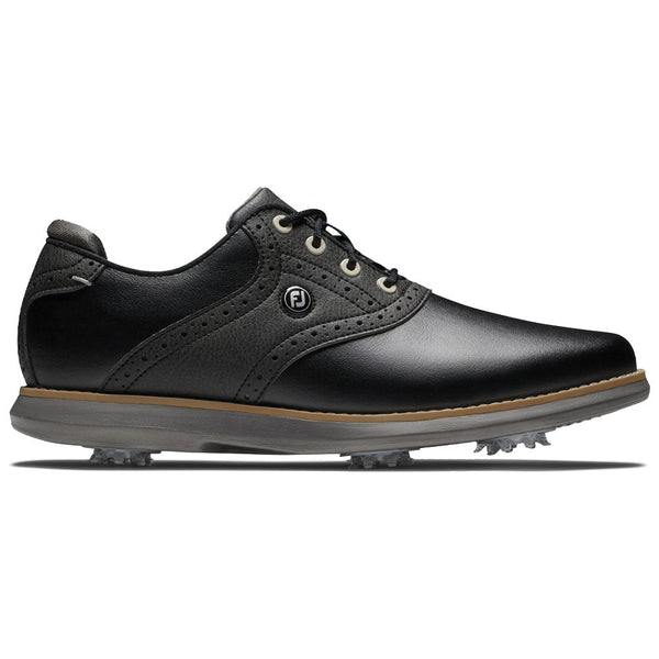 FootJoy Ladies Traditions Spiked Shoes - Black