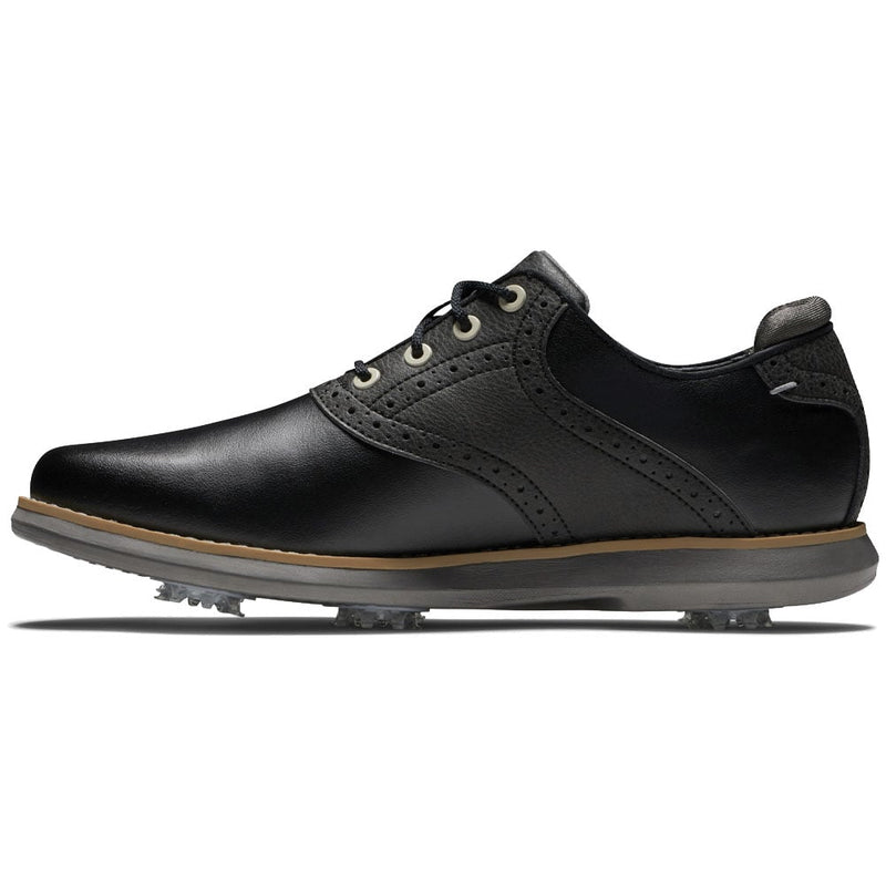 FootJoy Ladies Traditions Spiked Shoes - Black