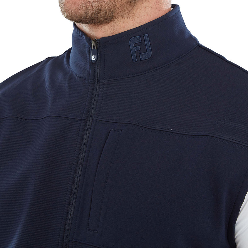 FootJoy Ottoman Knit Vest - Navy