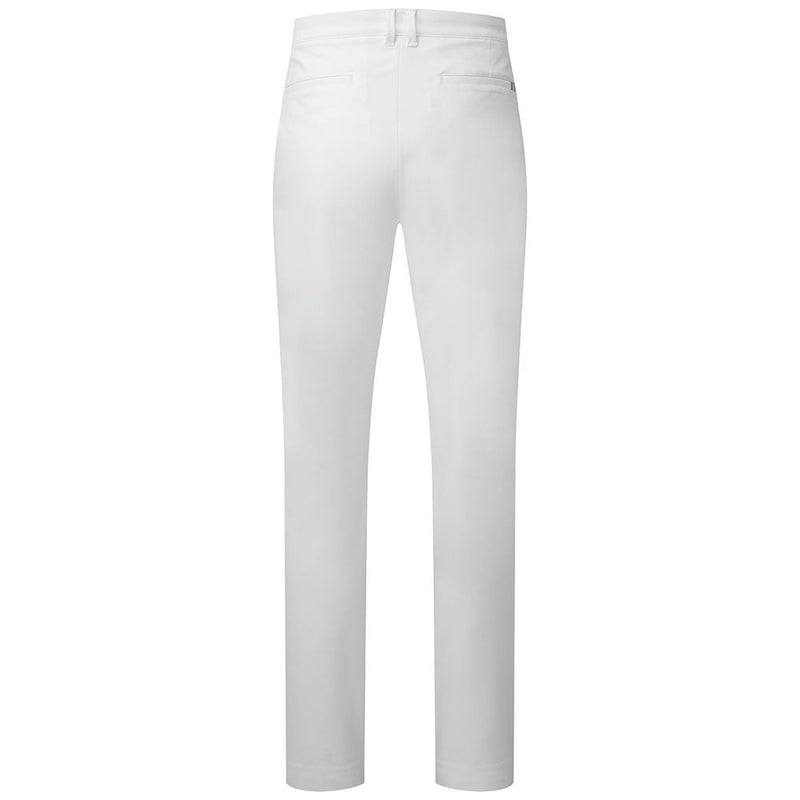 FootJoy Performance Tapered Fit Trousers - White