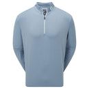 FootJoy Pin Dot Print Chill-Out Pullover - Denim/Bluestone/Azure