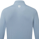 FootJoy Pin Dot Print Chill-Out Pullover - Denim/Bluestone/Azure