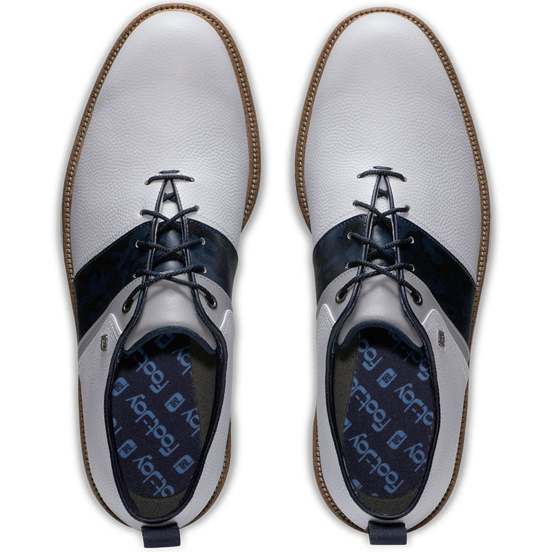 FootJoy Premiere Series Packard Ltd Edition Todd Snyder Spiked Shoes - White/Navy Camo