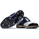 FootJoy Premiere Series Wilcox Spiked Waterproof Shoes - White/Navy/Black