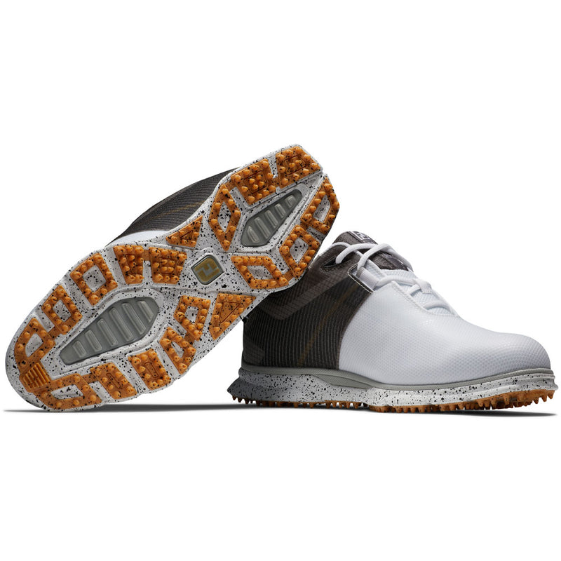 FootJoy Pro SL Sport Waterproof Spikeless Shoes - White/Black/Multi