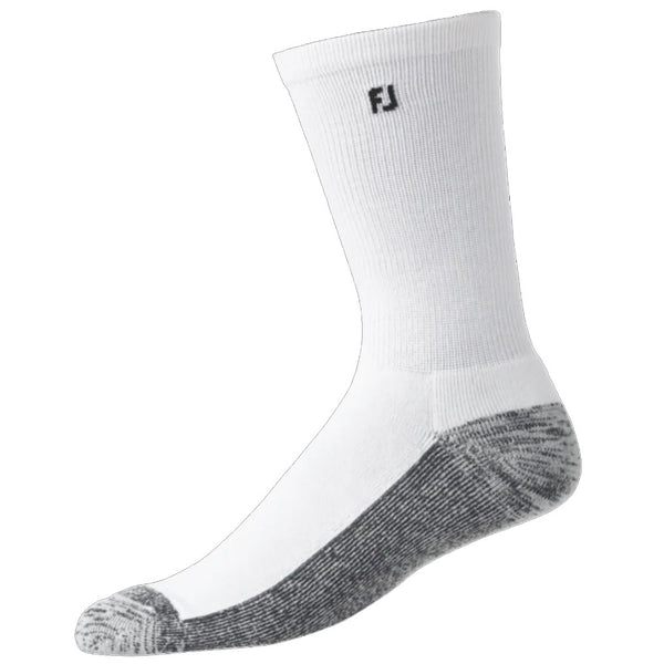 FootJoy ProDry Crew Socks - White/Grey