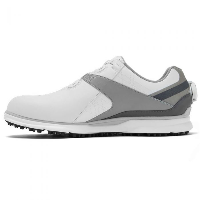 FootJoy Pro SL BOA Spikeless Shoes - White/Grey