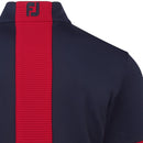 FootJoy Ribbed Chill-Out XP 1/2 Zip Pullover - Navy/Bright Red