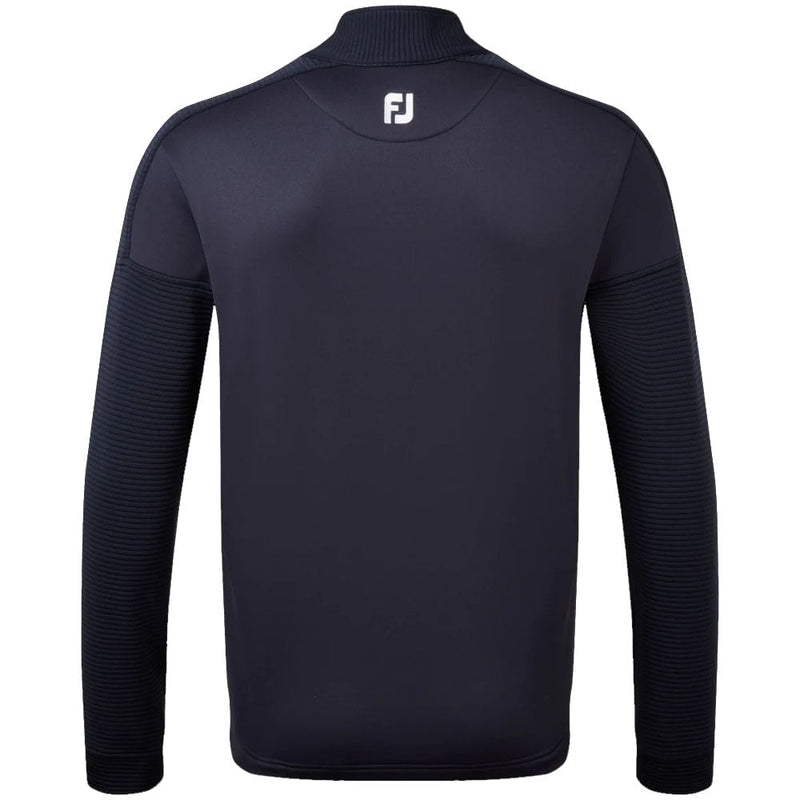 FootJoy Ribbed Chill-out Xtreme 1/4 Zip Pullover - Navy