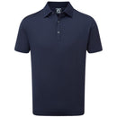 FootJoy Slub Yarn Solid Polo Shirt - Navy
