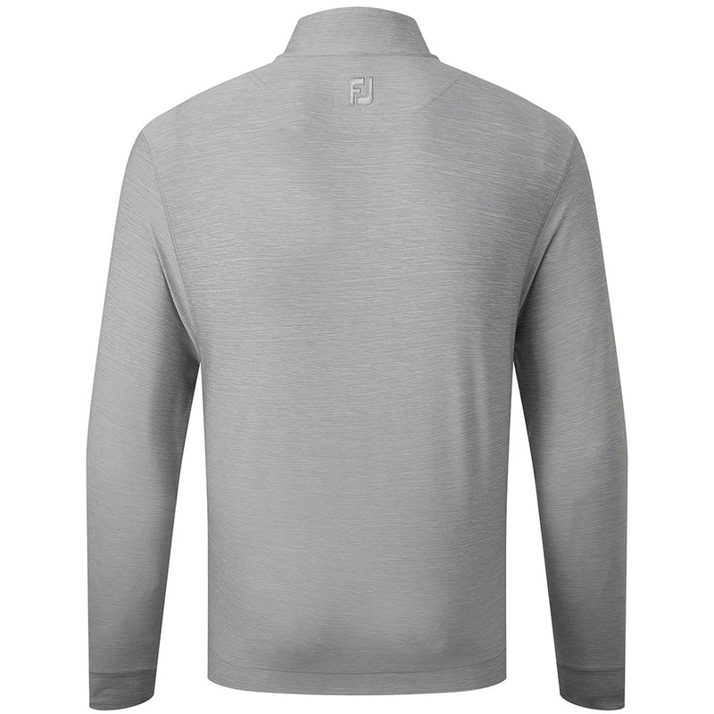 FootJoy Space Dye Chill-Out 1/4 Zip Pullover - Grey