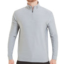 FootJoy Space Dye Chill-Out 1/4 Zip Pullover - Grey