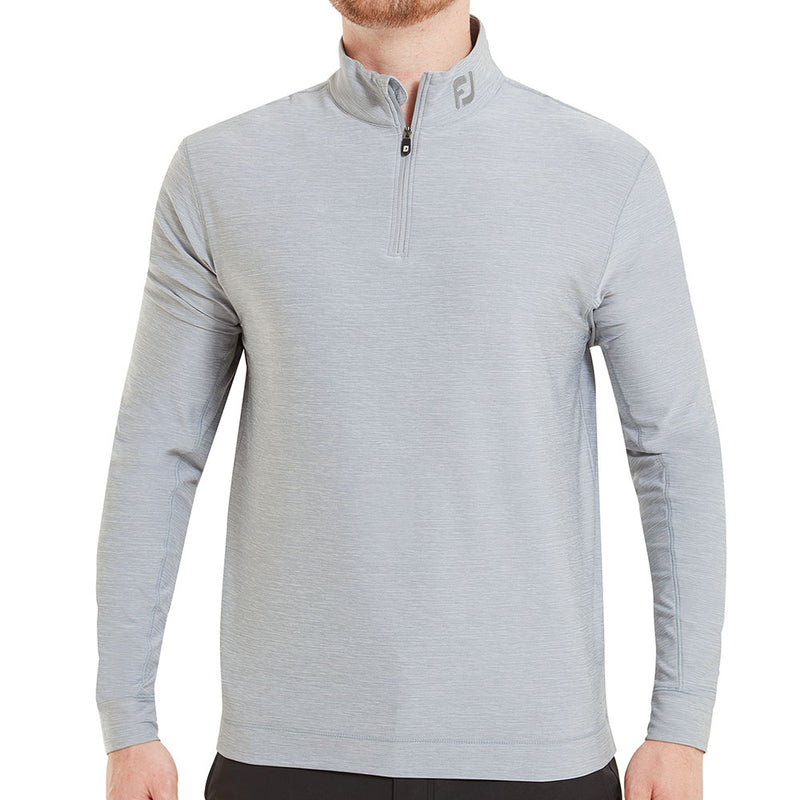 FootJoy Space Dye Chill-Out 1/4 Zip Pullover - Grey