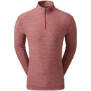 FootJoy Space Dye Chill-Out 1/4 Zip Pullover - Maroon