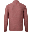 FootJoy Space Dye Chill-Out 1/4 Zip Pullover - Maroon