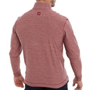 FootJoy Space Dye Chill-Out 1/4 Zip Pullover - Maroon