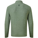 FootJoy Space Dye Chill-Out 1/4 Zip Pullover - Olive