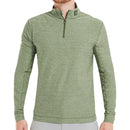 FootJoy Space Dye Chill-Out 1/4 Zip Pullover - Olive