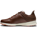 FootJoy Stratos Spikeless Waterproof Shoes - Cognac/Brown/Orange