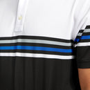 FootJoy Stretch Colour Block Polo Shirt - White/Black