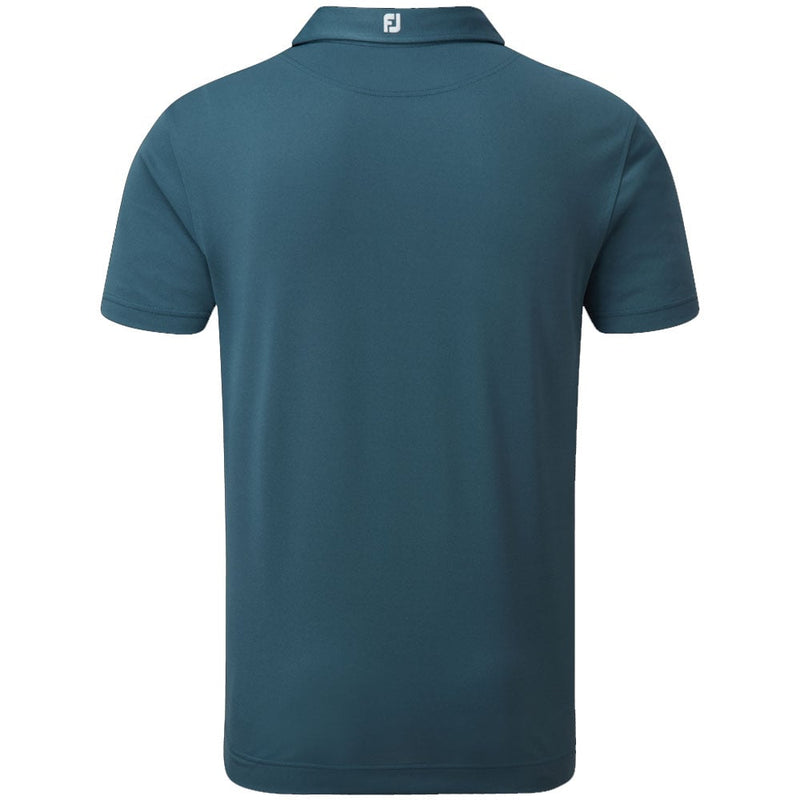 FootJoy Stretch Pique Solid Colour Polo Shirt - Ink