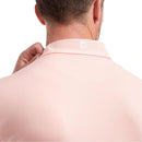 FootJoy Stretch Pique Solid Colour Polo Shirt - Quartz Pink