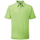 FootJoy Stretch Pique Solid Athletic Polo Shirt - Lime