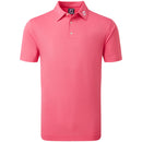 FootJoy Stretch Pique Solid Polo Shirt - Watermelon