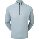 FootJoy ThermoSeries Brushed Back 1/4 Zip Pullover - Heather Grey