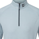 FootJoy ThermoSeries Brushed Back 1/4 Zip Pullover - Heather Grey