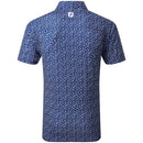 FootJoy Tossed Tulips Polo Shirt - Twilight/White