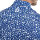 FootJoy Tossed Tulips Polo Shirt - Twilight/White