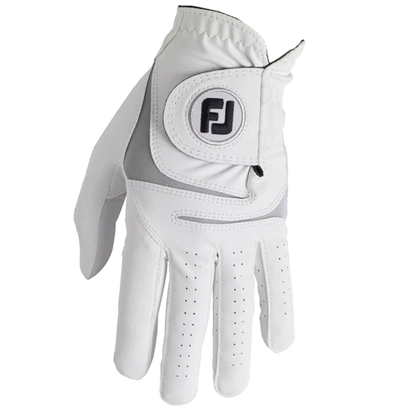 FootJoy WeatherSof Golf Glove - White/Grey