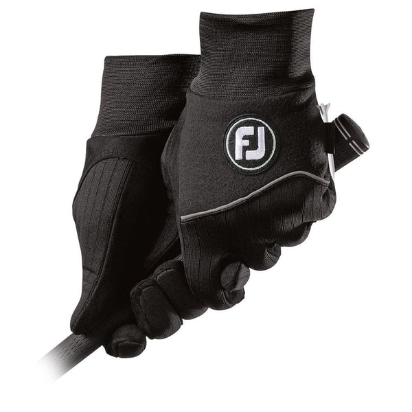 FootJoy WinterSof Waterproof Golf Gloves (Pair) - Black