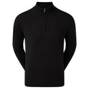 FootJoy Wool Blend 1/2 Zip Lined Pullover - Black