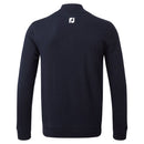 FootJoy Wool Blend 1/2 Zip Lined Pullover - Navy