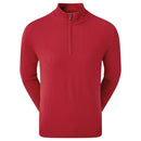 FootJoy Wool Blend 1/2 Zip Lined Pullover - Red