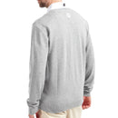 FootJoy Wool Blend V-Neck Pullover - Heather Grey