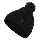 adidas Ladies PomPom Beanie - Black