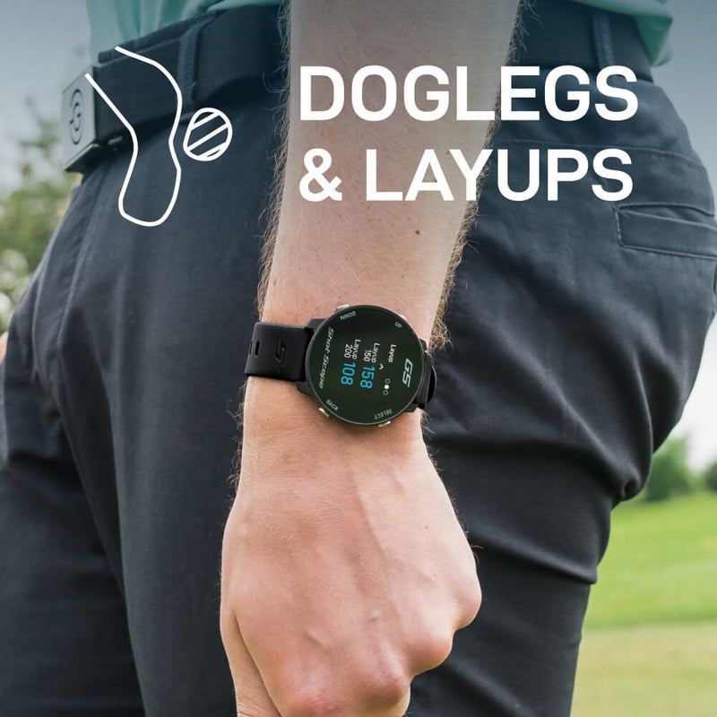 Shot Scope G5 Golf GPS Watch - Black