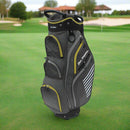 Ben Sayers XS Cart Bag - Grey/Yellow