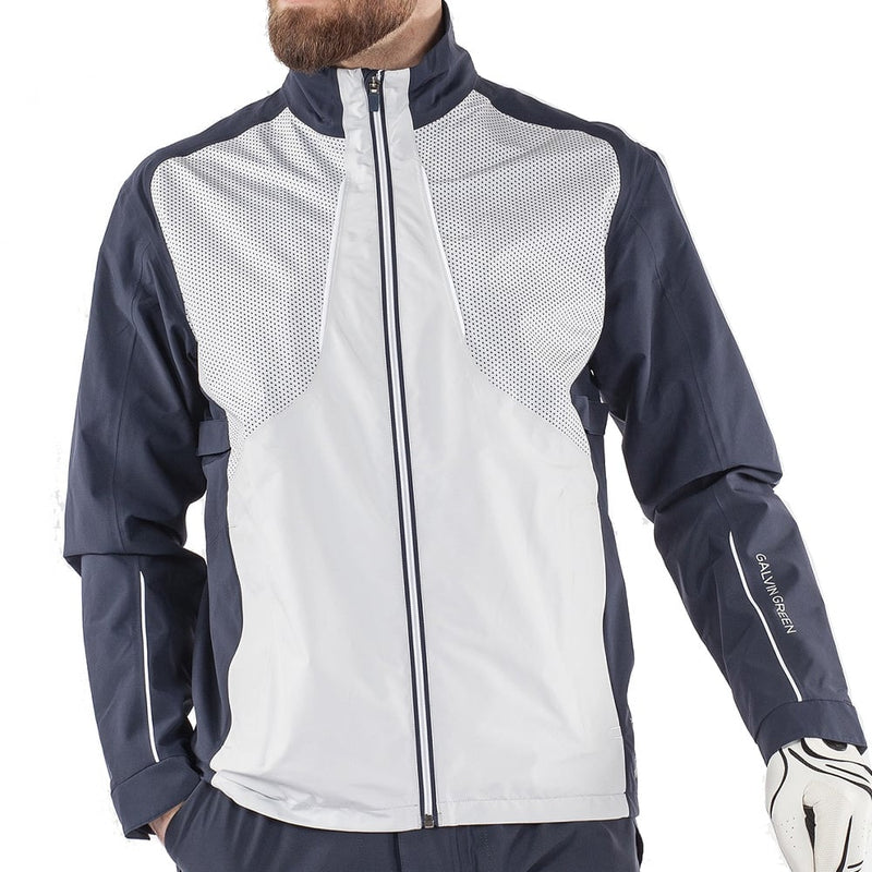 Galvin Green Albert Gore-Tex Waterproof Jacket - Navy/Cool Grey/White