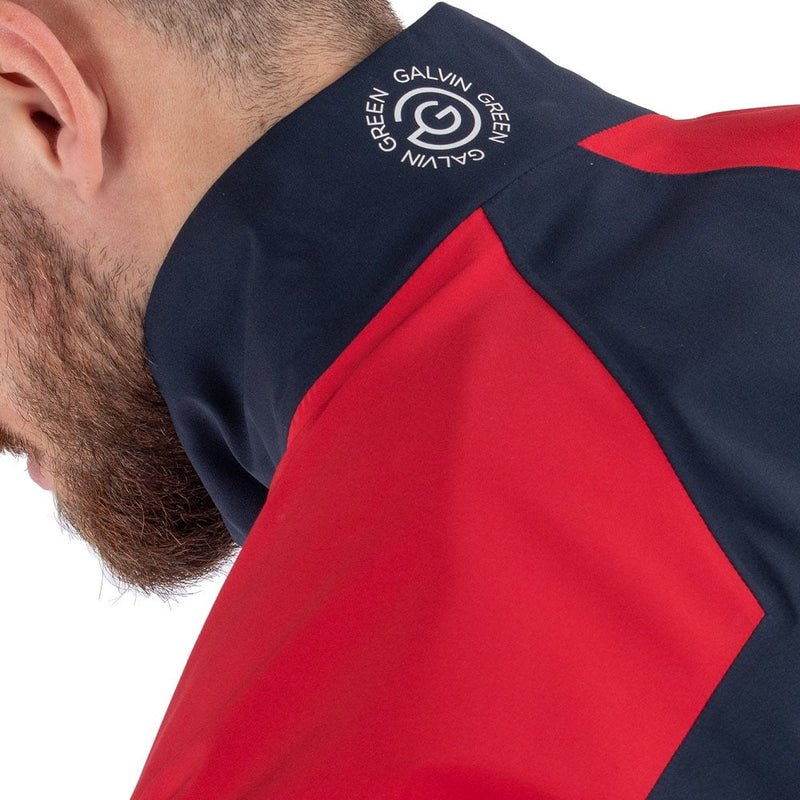 Galvin Green Armstrong/Alan Waterproof Suit - Navy/White/Red - Black