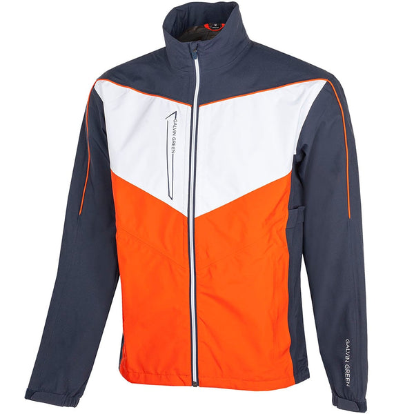 Galvin Green Armstrong Gore-Tex Paclite Waterproof Jacket - Navy/Orange/White