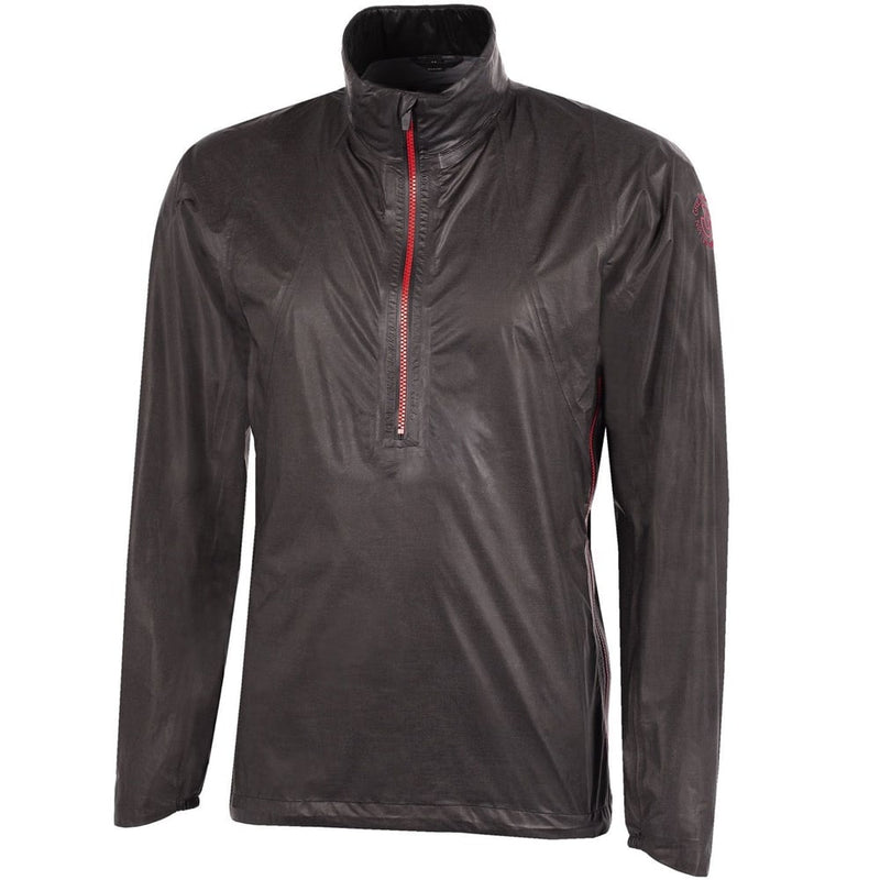 Galvin Green Ashby Waterproof ShakeDry Gore-Tex 1/2 Zip Jacket - Ash Grey/Red