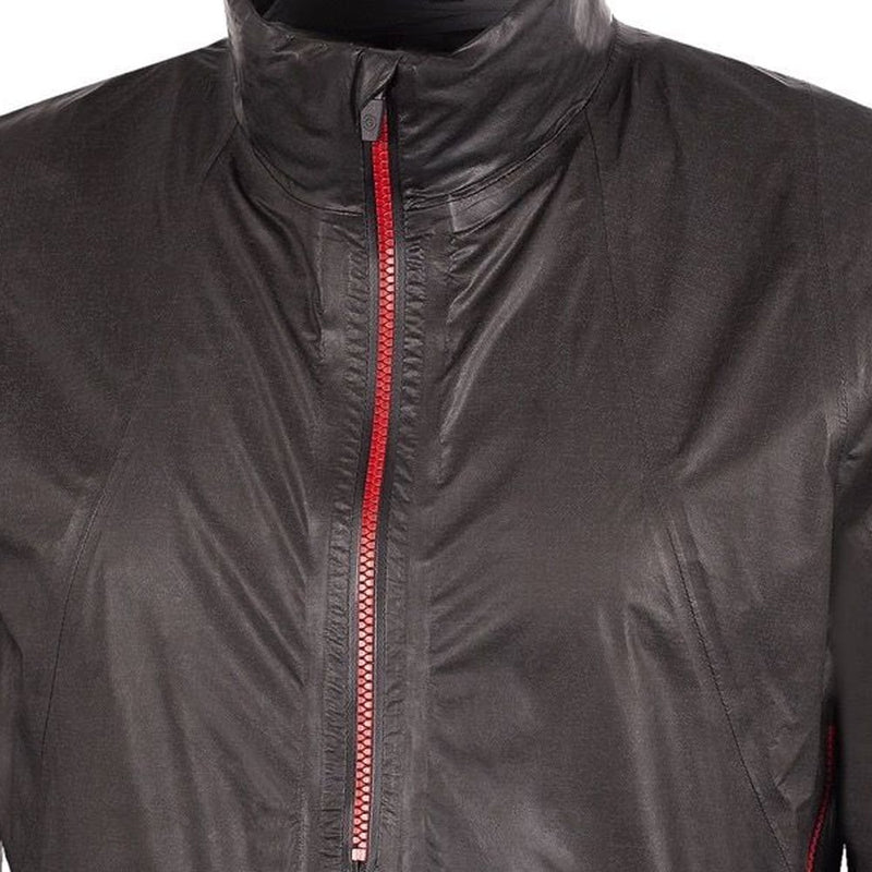 Galvin Green Ashby Waterproof ShakeDry Gore-Tex 1/2 Zip Jacket - Ash Grey/Red