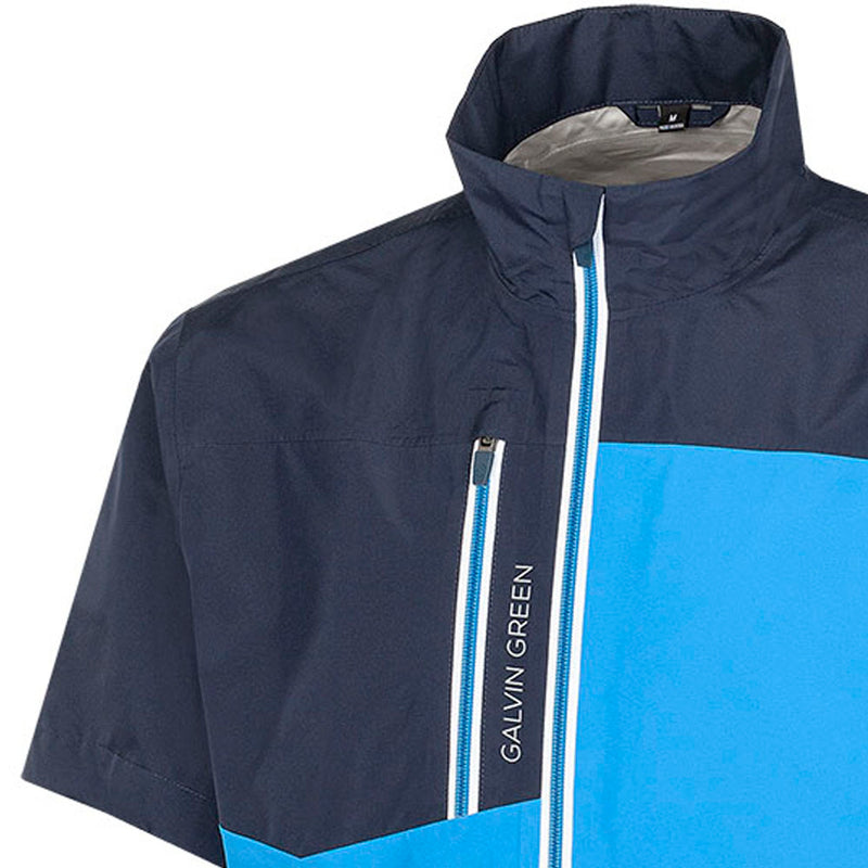 Galvin Green Axl Gore-Tex Paclite Jacket - Light Blue/Navy/White